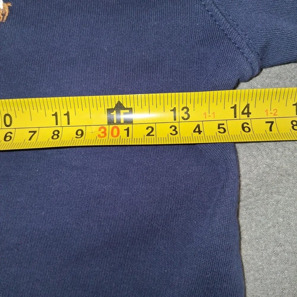 Polo Ralph Lauren 1/4 Zip Pony Sweater Pullover Boys Size 5 Blue Casual Preppy